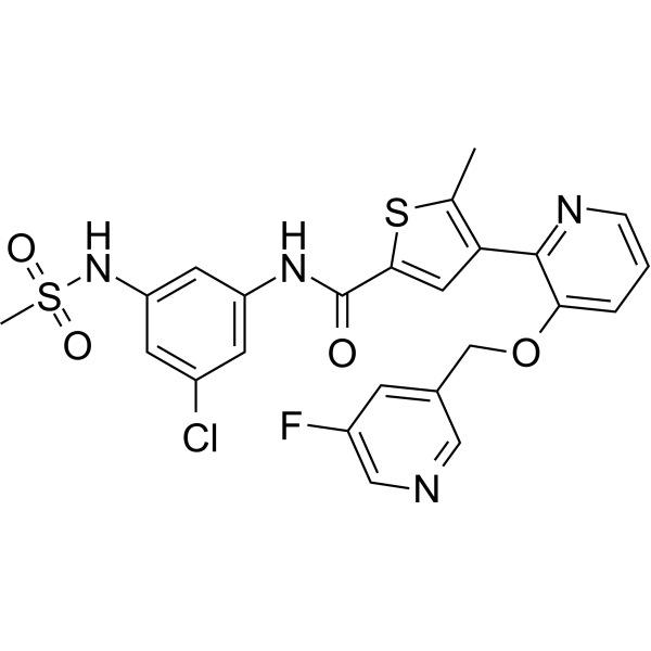 DHX9-IN-3 Structure