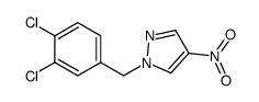 1-(3,4-DICHLORO-BENZYL)-4-NITRO-1H-PYRAZOLE structure