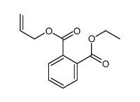 Phthalic acid, allyl ethyl ester Structure