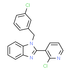 1-(3-CHLOROBENZYL)-2-(2-CHLORO-3-PYRIDINYL)-1H-1,3-BENZIMIDAZOLE picture