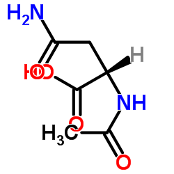 Na-Acetyl-L-asparagine Structure