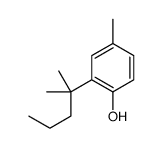 4-methyl-2-(2-methylpentan-2-yl)phenol Structure