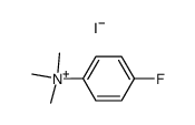 p-FC6H4NMe3(+)*I(-) Structure