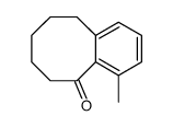 4-methyl-7,8,9,10-tetrahydro-6H-benzo[8]annulen-5-one Structure