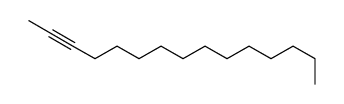 pentadec-2-yne Structure