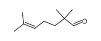 2,2,6-trimethylhept-5-enal picture