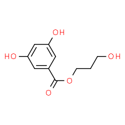 Benzoic acid, 3,5-dihydroxy-, 3-hydroxypropyl ester (9CI)结构式