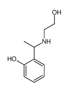 2-[1-(2-HYDROXY-ETHYLAMINO)-ETHYL]-PHENOL结构式