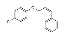 1-chloro-4-(3-phenylprop-2-enoxy)benzene Structure