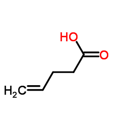 4-Pentenoic acid Structure