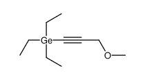 triethyl(3-methoxyprop-1-ynyl)germane Structure