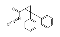 (1S)-2,2-diphenylcyclopropane-1-carbonyl azide Structure