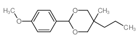 2-(4-methoxyphenyl)-5-methyl-5-propyl-1,3-dioxane picture