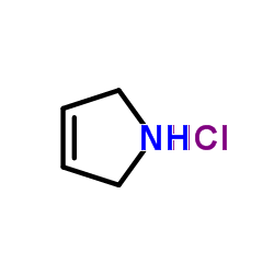 2,5-二氢吡咯盐酸盐结构式