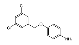 4-[(3,5-dichlorophenyl)methoxy]aniline Structure