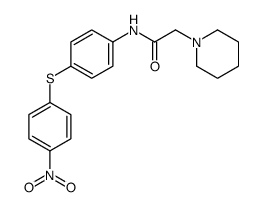 N-(4-((4-Nitrophenyl)thio)phenyl)-1-piperidineacetamide picture