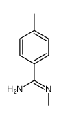 N',4-dimethylbenzenecarboximidamide Structure