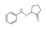 Cyclopentanone, 2-[(phenylamino)oxy]- (9CI)结构式