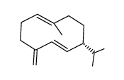 (+)-germacrene D结构式