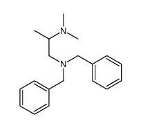 N,N-dibenzyl-N',N'-dimethyl-1,2-propanediamine structure