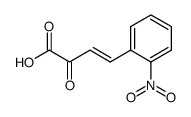 4-(2-nitro-phenyl)-2-oxo-but-3-enoic acid结构式