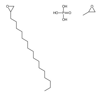 2-hexadecyloxirane,2-methyloxirane,phosphoric acid Structure