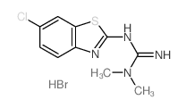 2-(6-chlorobenzothiazol-2-yl)-1,1-dimethyl-guanidine picture