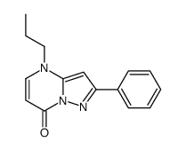 2-phenyl-4-propylpyrazolo[1,5-a]pyrimidin-7-one结构式