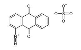 9,10-dihydro-9,10-dioxoanthracenediazonium hydrogen sulphate picture