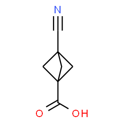 3-Cyanobicyclo[1.1.1]pentane-1-carboxylic acid picture