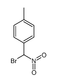 1-[bromo(nitro)methyl]-4-methylbenzene Structure