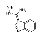 hydrazinyl(indol-3-ylidene)methanamine Structure