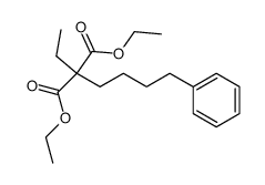 ethyl-(4-phenyl-butyl)-malonic acid diethyl ester结构式