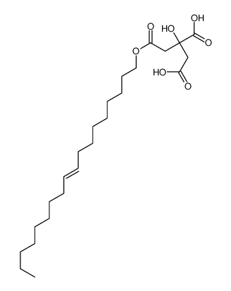 (Z)-(9-octadecenyl) dihydrogen 2-hydroxypropane-1,2,3-tricarboxylate Structure