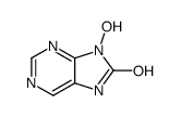 Purin-8-ol,N-oxide (7CI) structure