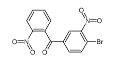 4'-bromo-2,3'-dinitro-benzophenone Structure