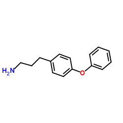 3-(4-Phenoxyphenyl)-1-propanamine结构式