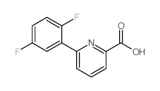 6-(2,5-Difluorophenyl)picolinic acid picture