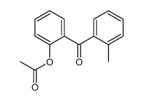 2-ACETOXY-2'-METHYLBENZOPHENONE结构式