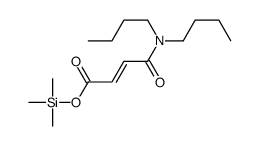 trimethylsilyl 4-(dibutylamino)-4-oxobut-2-enoate Structure