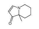 8a-methyl-5,6,7,8-tetrahydroindolizin-1-one结构式