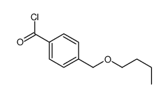 4-(butoxymethyl)benzoyl chloride结构式