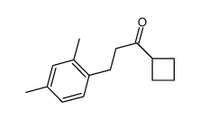 CYCLOBUTYL 2-(2,4-DIMETHYLPHENYL)ETHYL KETONE structure