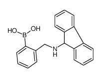 [2-[(9H-fluoren-9-ylamino)methyl]phenyl]boronic acid Structure