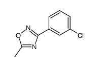 1,2,4-Oxadiazole, 3-(3-chlorophenyl)-5-Methyl- picture