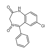 地莫西泮结构式