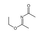 ethyl N-acetylethanimidate结构式