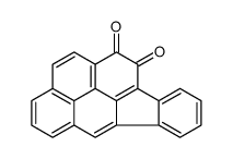 1,2-dihydroindeno<1,2,3-cd>pyrene-1,2-dione Structure