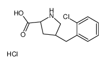 (4R)-4-[(2-氯苯基)甲基]-l-脯氨酸盐酸盐图片