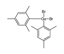 dibromo-bis(2,4,6-trimethylphenyl)germane结构式